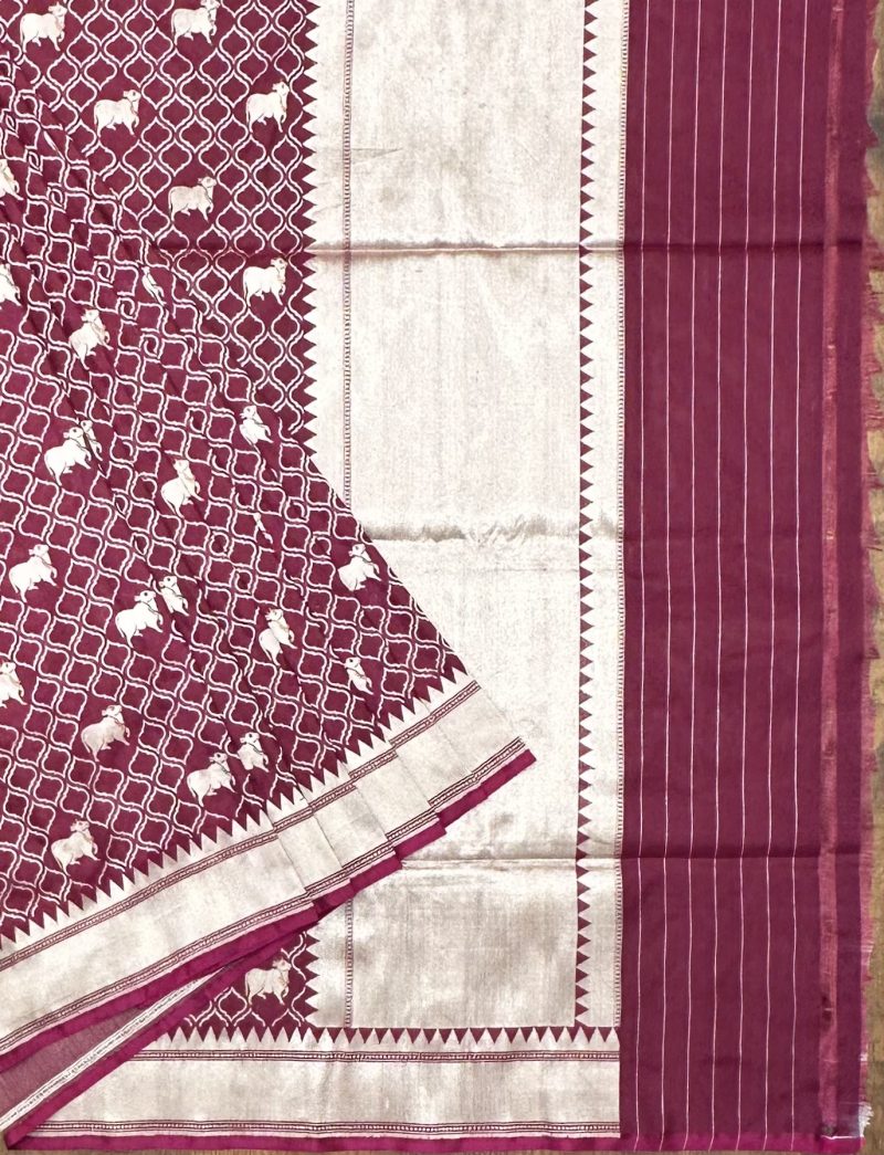 Banarasi  Khatan  Silk Saree - Image 3