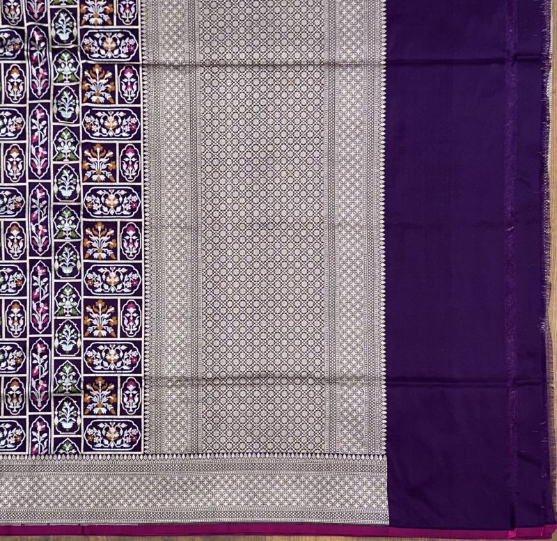 Banarasi Khatan Silk Saree - Image 2