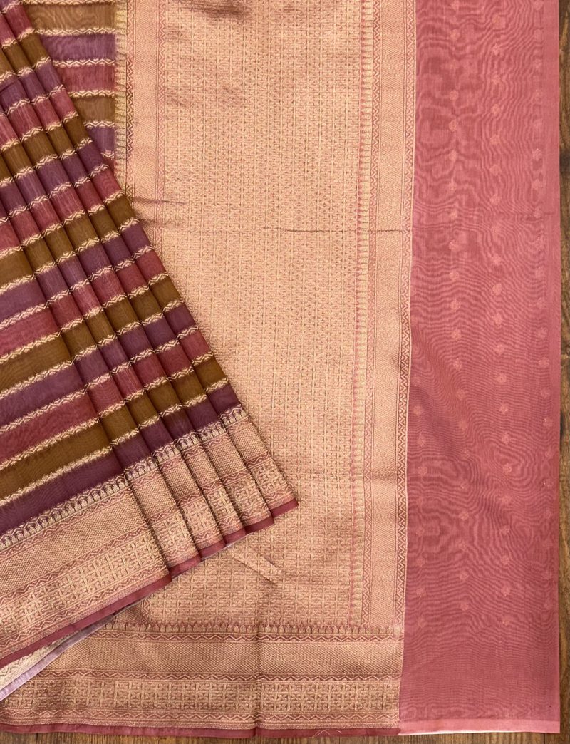 Moonga  Silk Saree - Image 4