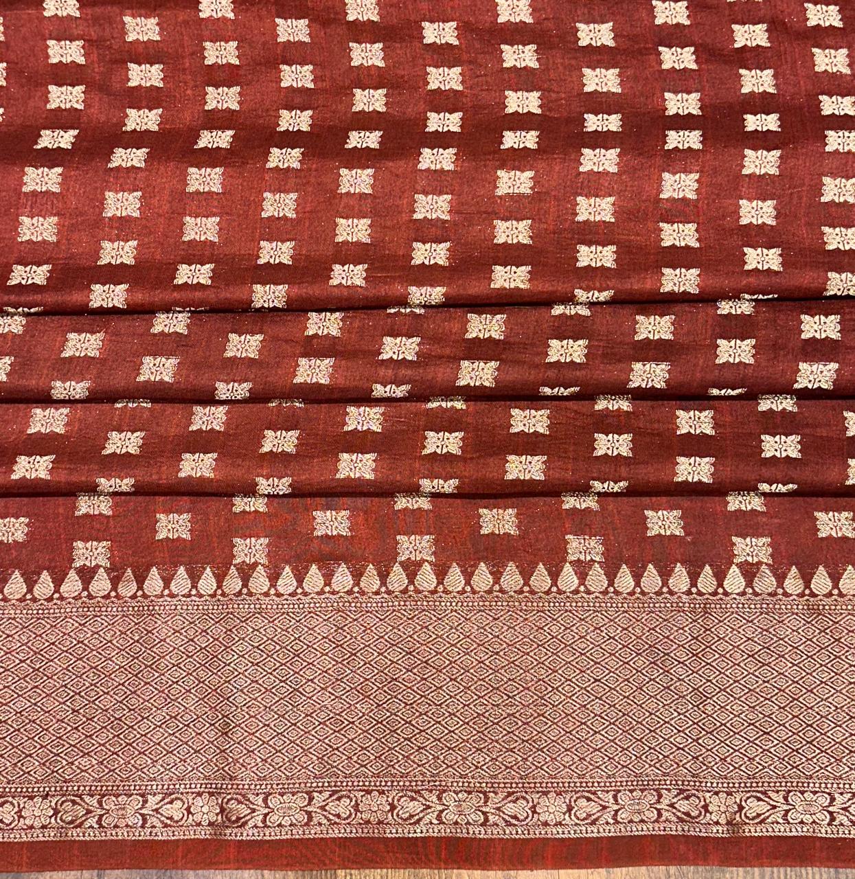 Fancy Floral Saree - Image 3