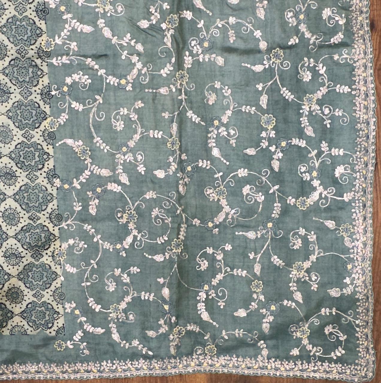 Tussar Silk Fancy Saree - Image 2