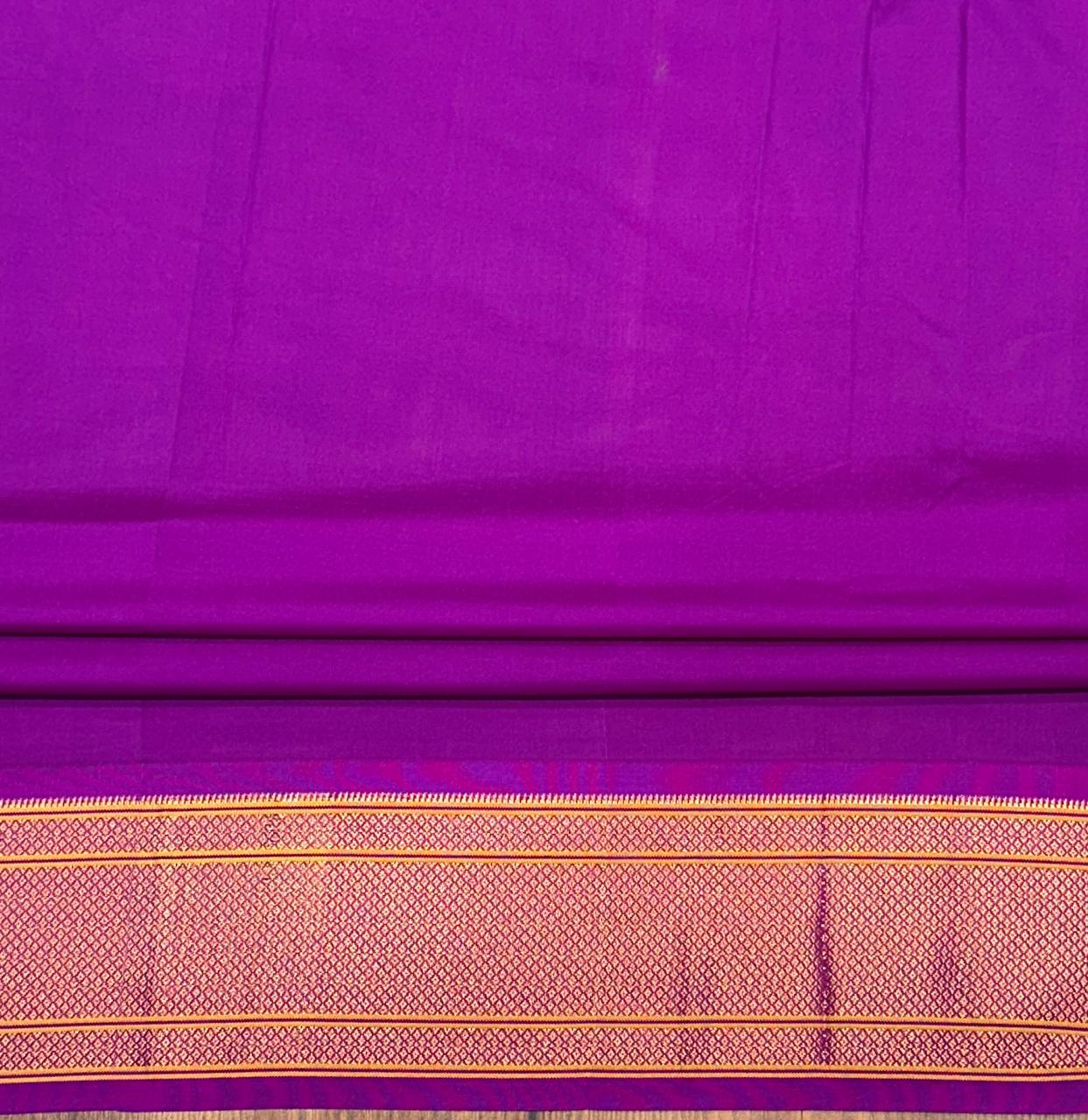 Semi Paithani Saree - Image 2