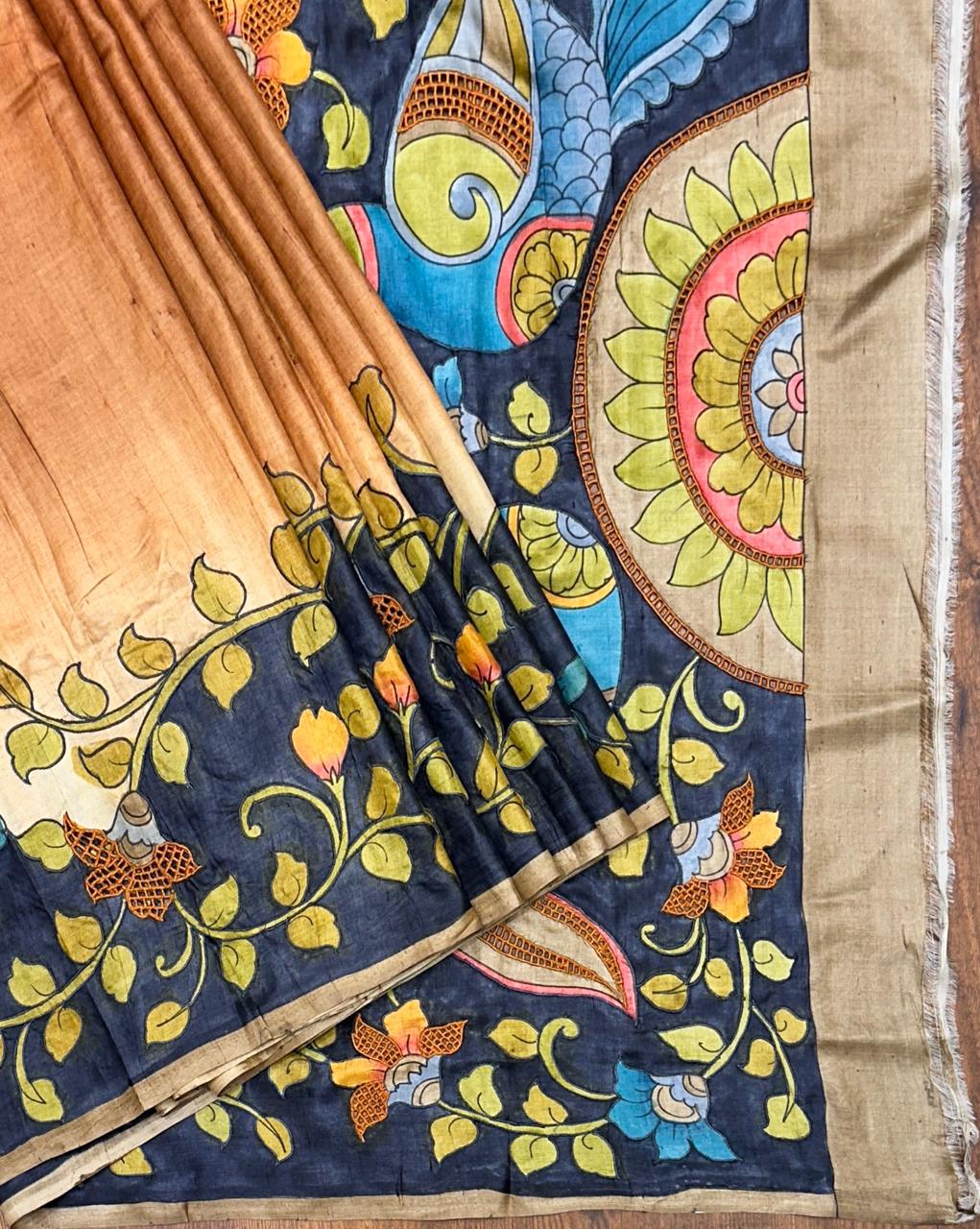 Kalamkari Tussar - Image 4